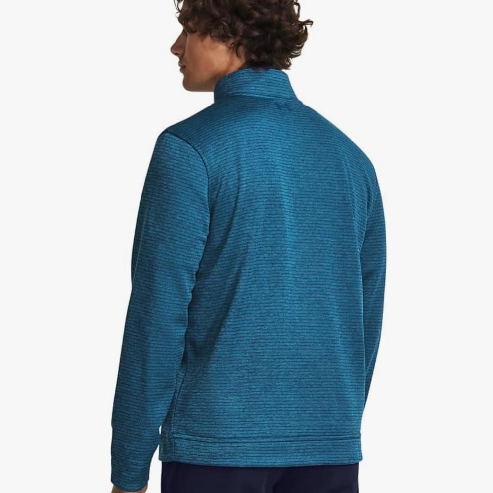 Under Armour Mens ColdGear Infrared 1/4-Zip Crew Size XXL DARK AQUA BLUE
